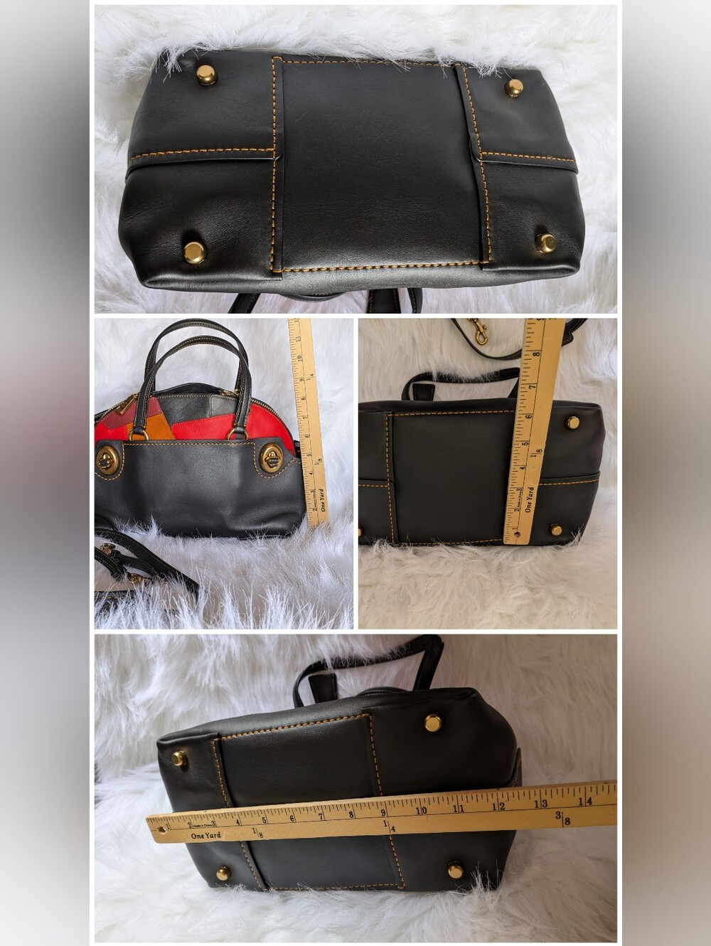 Coach Ultra Rare Limited Edition Outlaw Patchwork Satchel - Picture 15 of 16